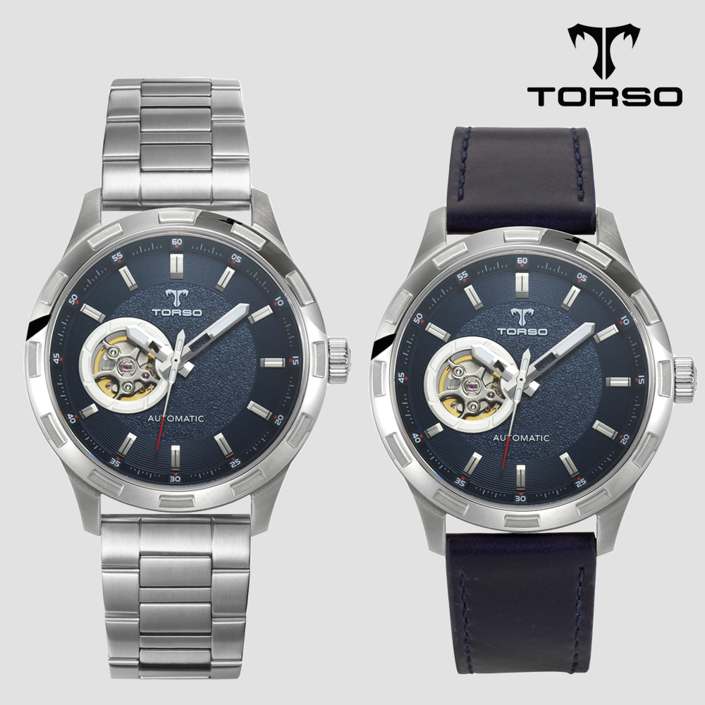TORSO 토르소 T40M-SLS 써큘러 하트비트 오토매틱 워치 메탈 남자 시계